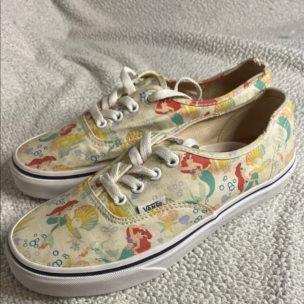 Disney X Vans Little Mermaid Sneakers US W 6.5
